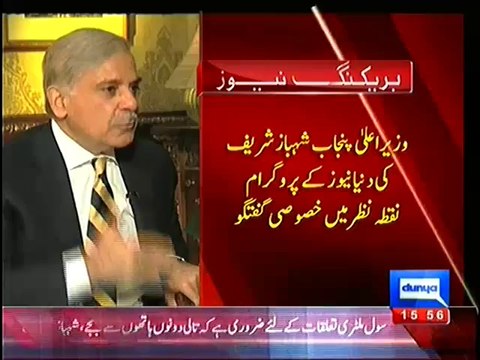 Political & Military Leadership Has To Be On Same Page To Resolve All The Issues:- Shahbaz Sharif
