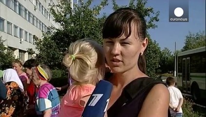 Centinaia di ucraini in fuga in Russia