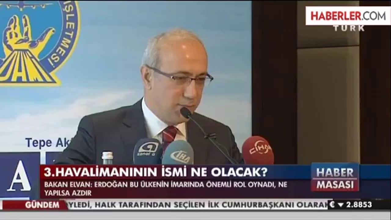 3. Havalimanının İsmi Recep Tayyip Erdoğan Olacak