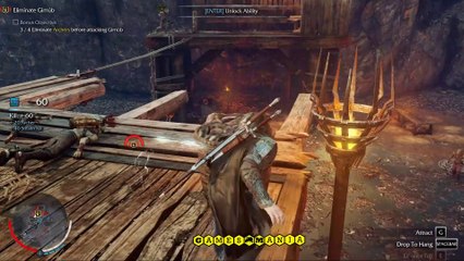 Shadow of Mordor - Stealth Kill Archers (Bonus Objective)