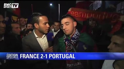 Football / La France domine le Portugal : réactions des supporters - 11/10