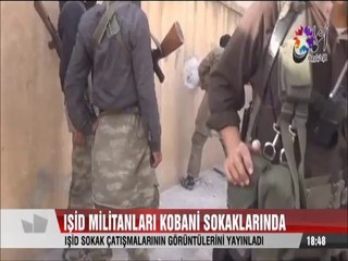 Kobani enkaza döndü IŞİD Sokak çatışmalarını yayınladı
