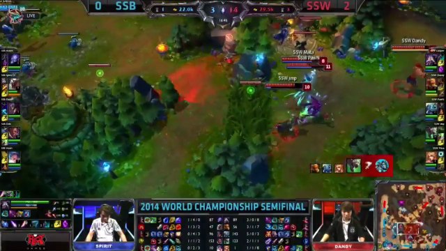 S4WC 1/2 - SSB vs SSW - Game 3 - League of Legends