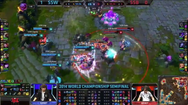 S4WC 1/2 - SSB vs SSW - Game 2 - League of Legends