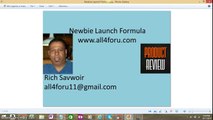 Newbie Launch Formula Review - does this work