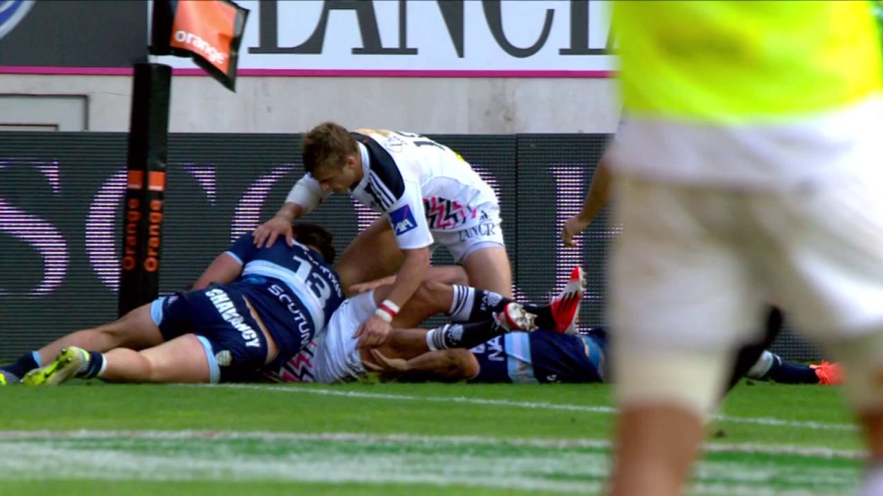 TOP14 - Stade Français-Racing: Essai Julien Arias (PAR) - J9 - Saison 2014/2015