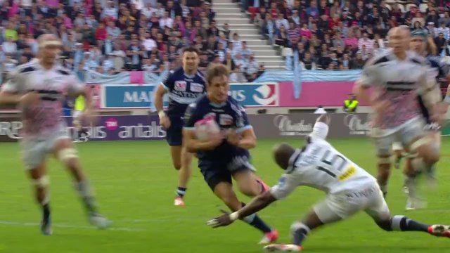 TOP14 - Stade Français-Racing: Essai Johan Gooden (RAC) - J9 - Saison 2014/2015