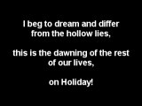 green day - holiday - lyrics