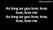 Justin Bieber - As Long As You Love Me ft. Big Sean (LYRICS)_youtube_original