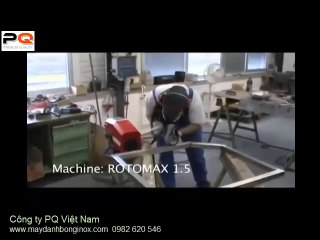 Hướng dẫn đánh bóng hairline inox cho thiết bị nội thất www maydanhbonginox com