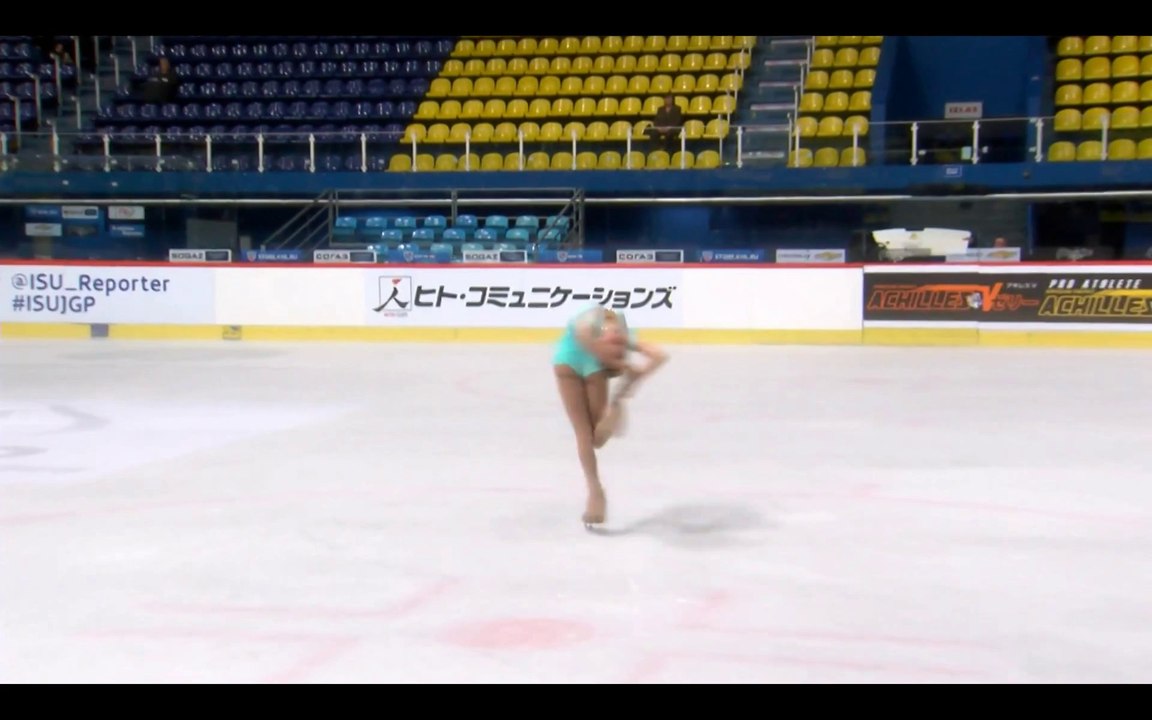 Maria Sotskova FS at JGP Zagreb 2014