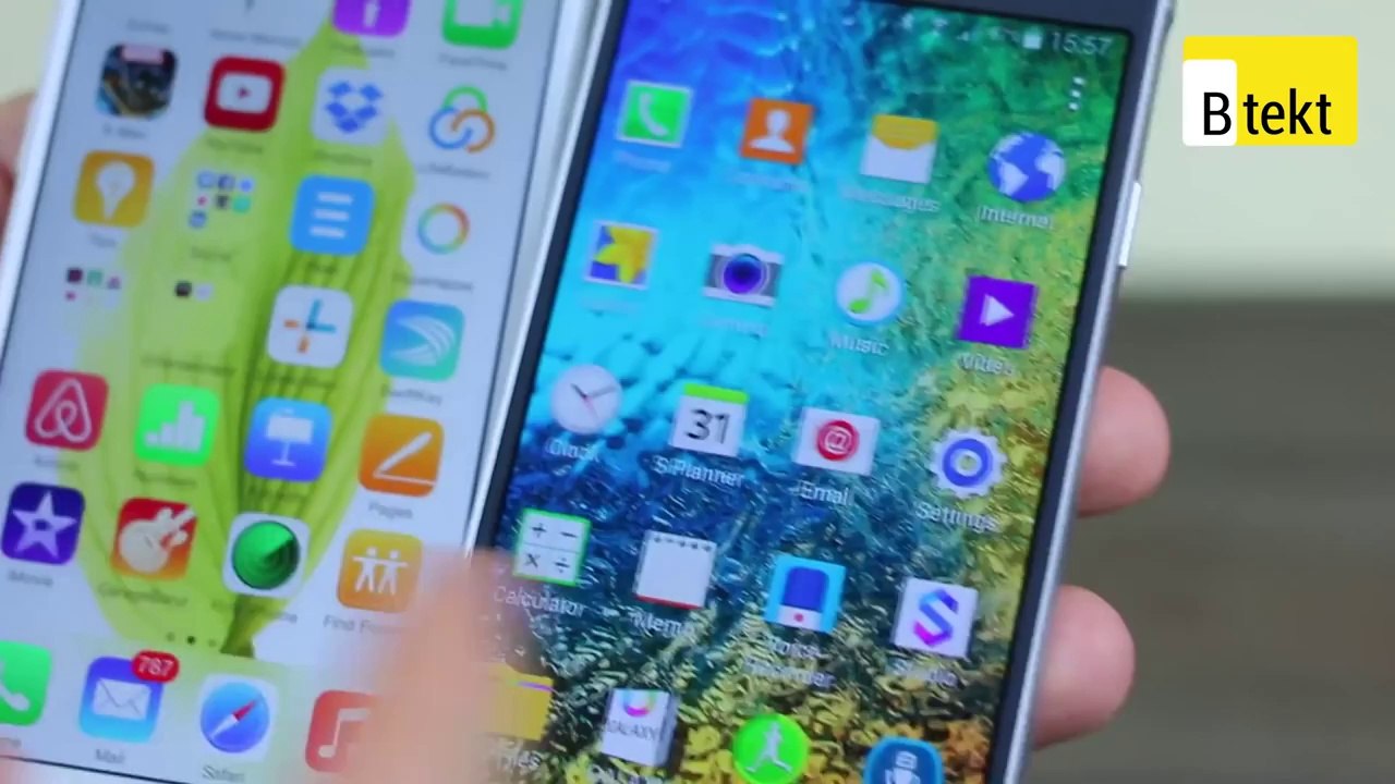 Apple iPhone 6 vs Samsung Galaxy Alpha
