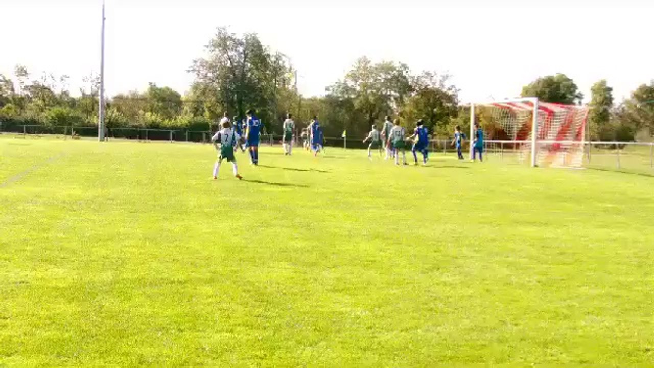 Avalnche de but en U15 contre Onet/Comtal Palanges