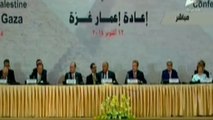 كلمة بان كي مون خلال مؤتمر إعادة إعمار غزة بالقاهرة