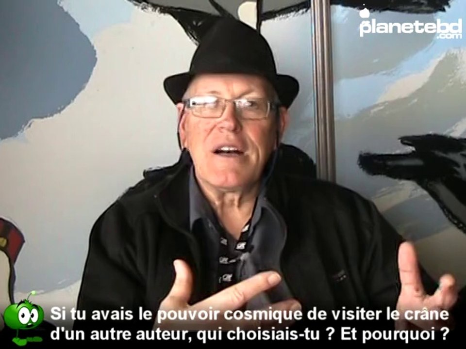 Colin Wilson en interview pour PlaneteBD.com