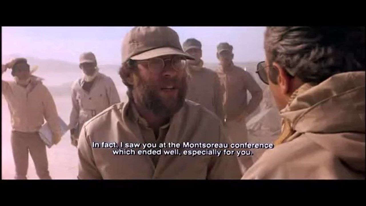 François Truffaut et Bob Balaban dans "Rencontres du troisième type"