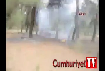 Yangın, arı kovanlarına sıçradı, bir kişi hastanelik oldu