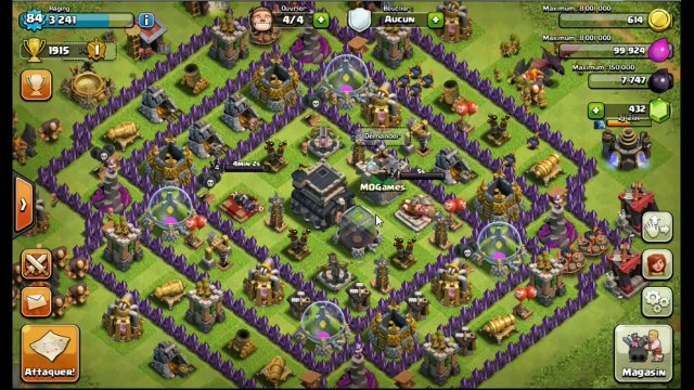 Clash of Clans FR SERIE aventure EP 2 roi et reine contrattaque les gobelins EP 2