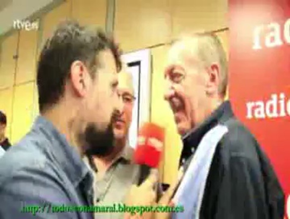 INAGURACIÓN DEL NUEVO ESTUDIO DE RADIO 3 (CON AMARAL) 08/10/14