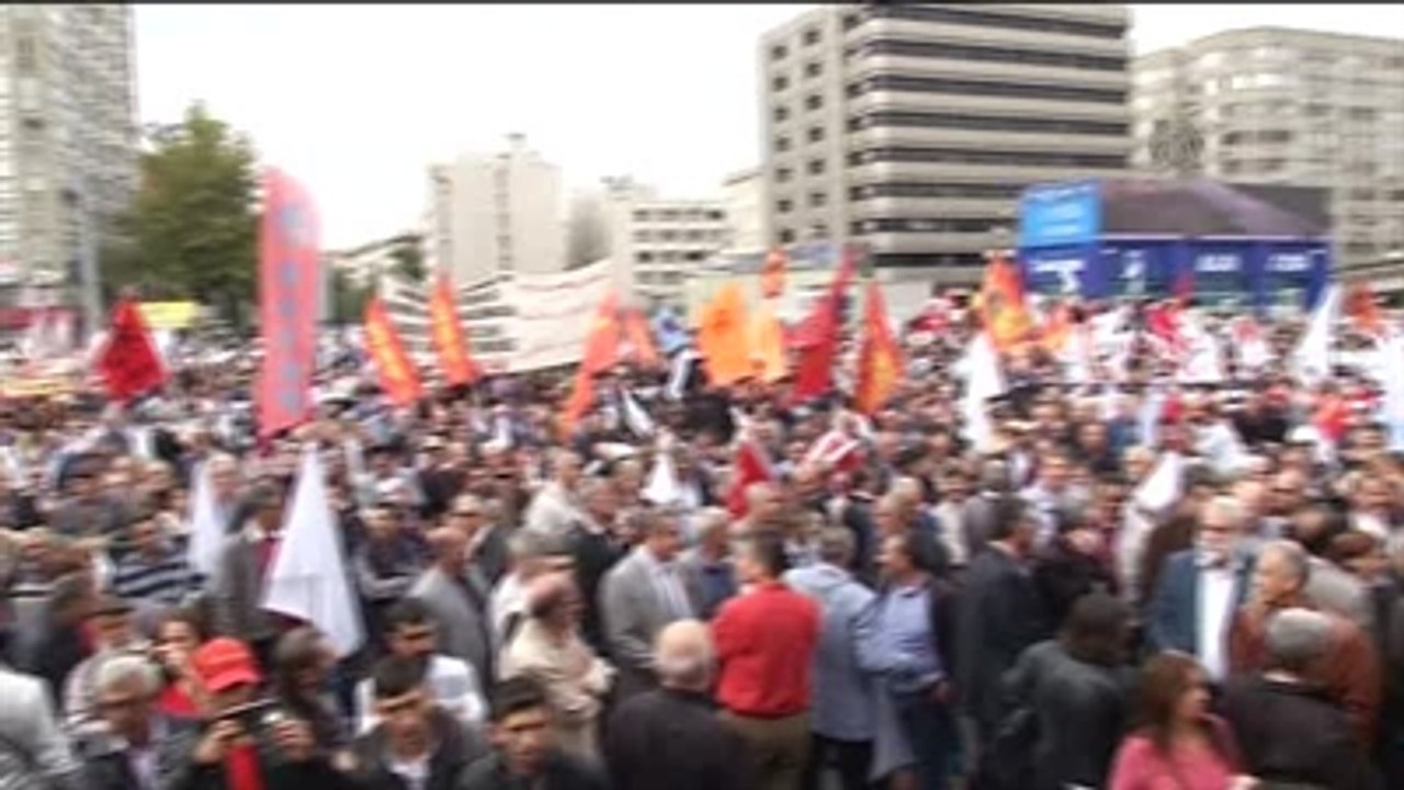 Sıhhiye Meydanı'nda Miting