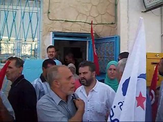 الحملة الانتخابية لقائمة حركة النهضة ببنزرت في جرزونة‎.