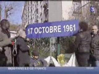 Contre l'oubli du 17 octobre 1961 à Gennevilliers