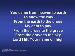 Lord I Lift Your Name On High (worship video w_ lyrics)