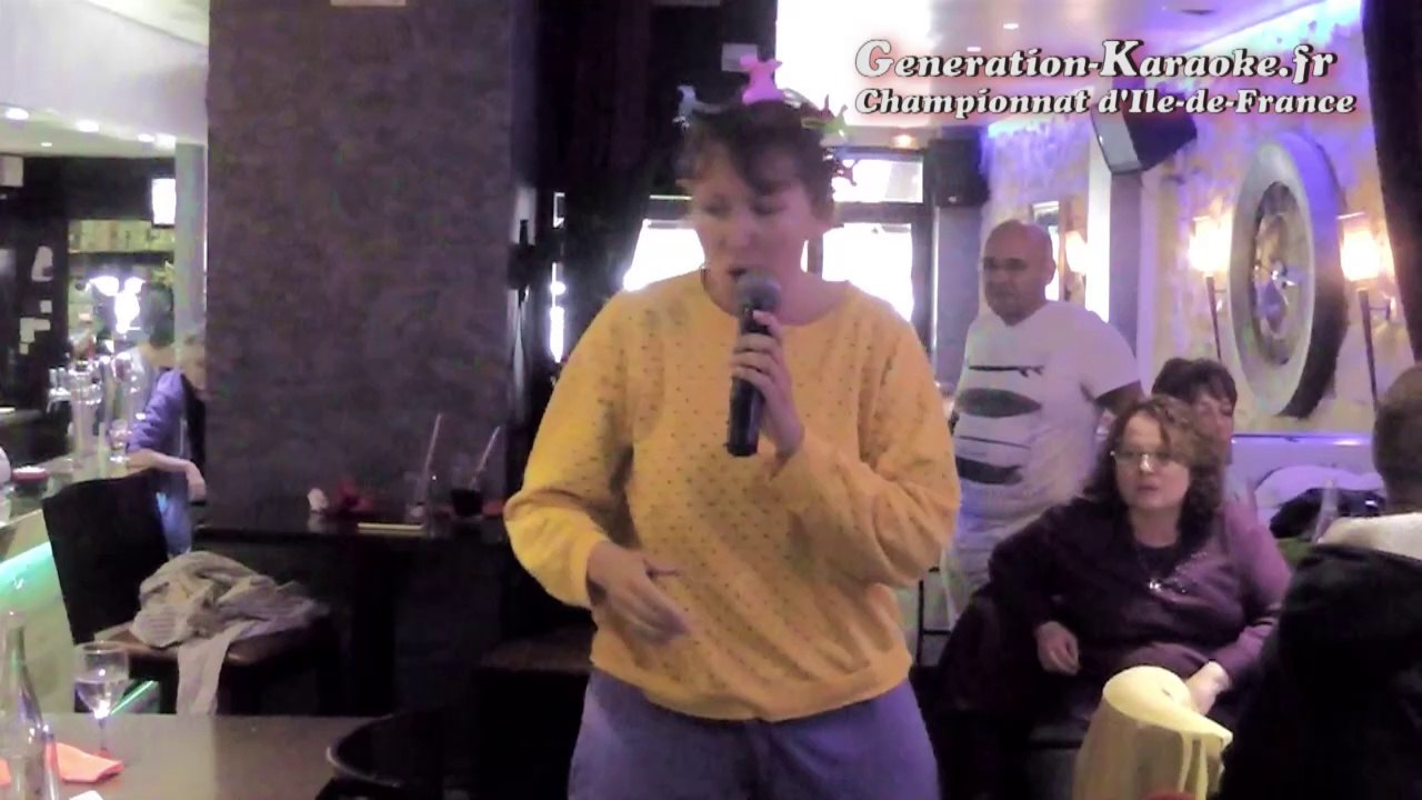 demie finale gk 05-10-14 - sylvie dubois - c est comme ca que je t aime - mike brant