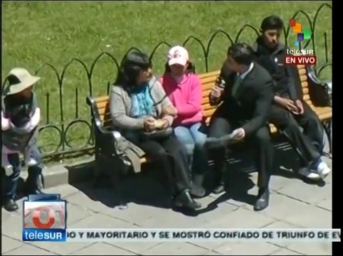 Se respira tranquilidad en comicios bolivianos