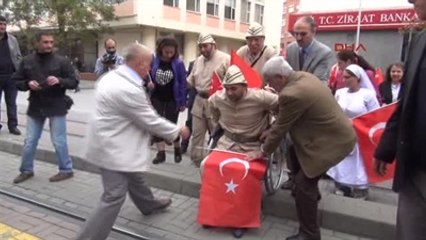 Büyük Yürüyüş'e Katılanlar Eskişehir'e Geldi