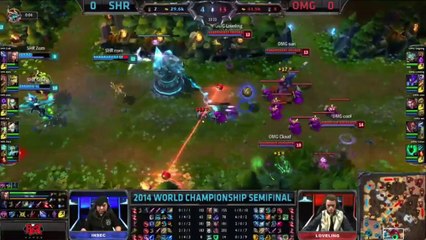 S4WC 1/2 - SHR vs OMG - Game 1 - League of Legends