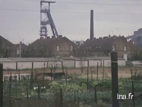 Paysage minier autour de Douai ... Waziers...