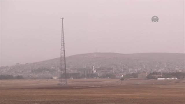 Havan Mermisi Mürşitpınar Mahallesi'nde Boş Alana Düştü