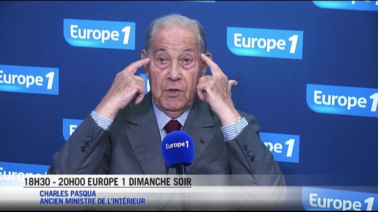 Charles Pasqua : "Que Nicolas Sarkozy nous parle de l'avenir du pays !"
