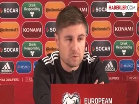 Letonya Milli Takımı Türkiye Maçı Öncesi Basın Toplantısı Düzenledi