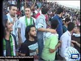 GoNawazGo slogans during Pakistan-Palestine Football match in Lahore