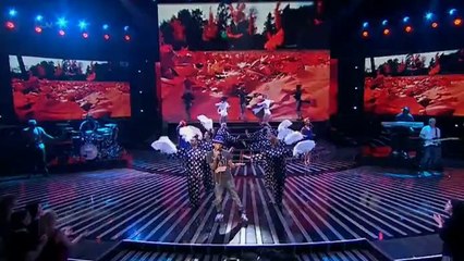 Pharrell Williams - Gust of Wind Live at X-Factor UK 2014 #pharrell #xfactor