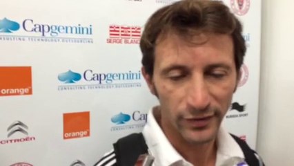 Jérome DARET entraineur de USDAX aprés la défaite a Biarritz