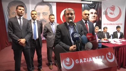BBP Genel Başkanı Mustafa Destici, Gaziantep'te