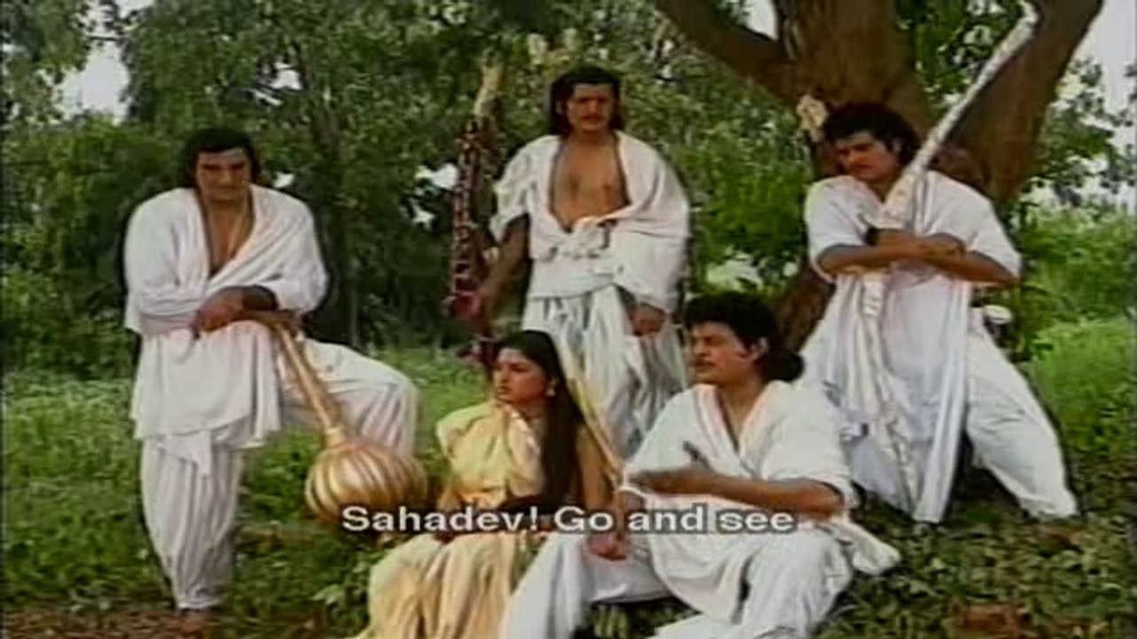 Mahabharata- Story of poisoned water and Yaksha Questions.avi-
