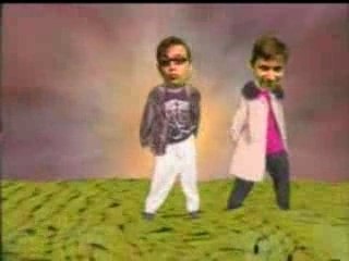 Brothers doing the Wild Thing