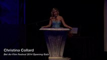 Christina Collard, Master of Ceremonies, Bel-Air Film Festival 2014