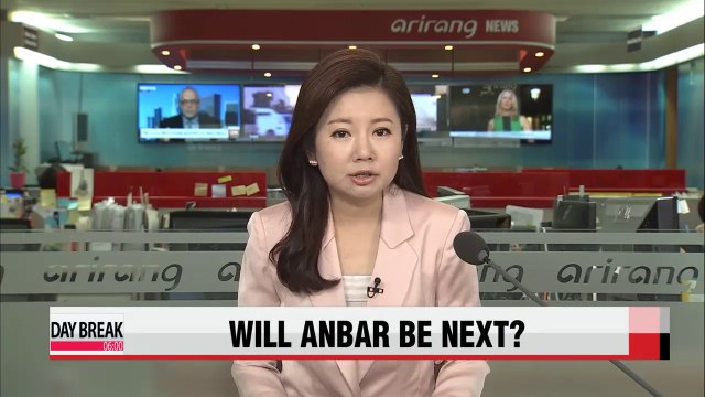 IS militants push for Anbar province, west of Baghdad