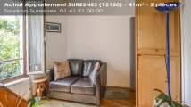 A vendre - appartement - SURESNES (92150) - 3 pièces - 41m²