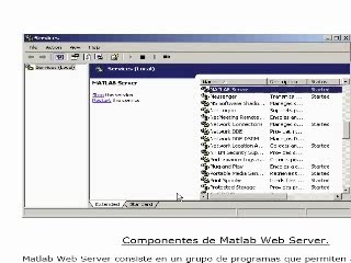 MatLab WebServer Test