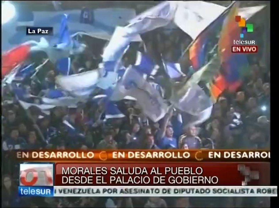 En esta elección ganó la soberanía del pueblo boliviano: Evo Morales