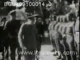 Churchill, Roosevelt, and Stalin meet at the Three-Power Conference in Tehran, Iran