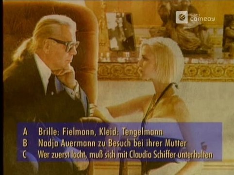 Die Harald Schmidt Show - 0017 - 1995-12-28 - Peter Scholl-Latour, Erika Berger, Rob Spence
