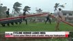Hundreds of thousands flee as Cyclone Hudhud lashes India