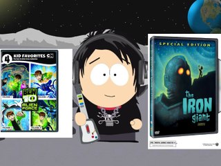 Ben 10 Alien Force Volumes 1-4/The Iron Giant DVD Unboxings